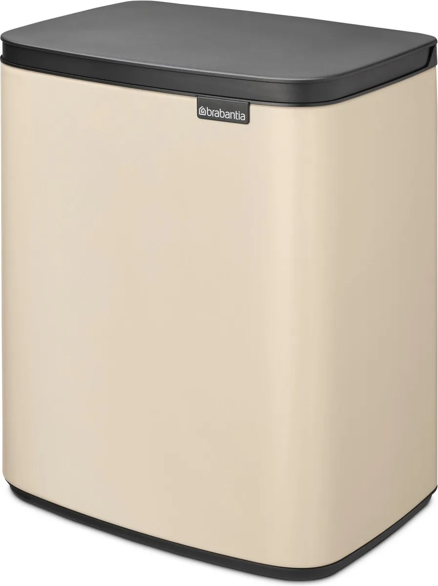 Brabantia Bo Prullenbak 12L - Soft Beige
