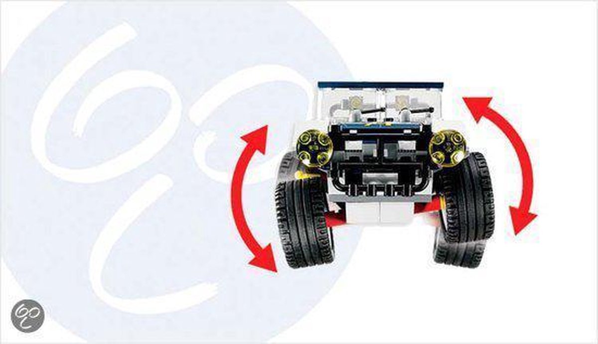 LEGO Agents 4-WD Achtervolging - 8969