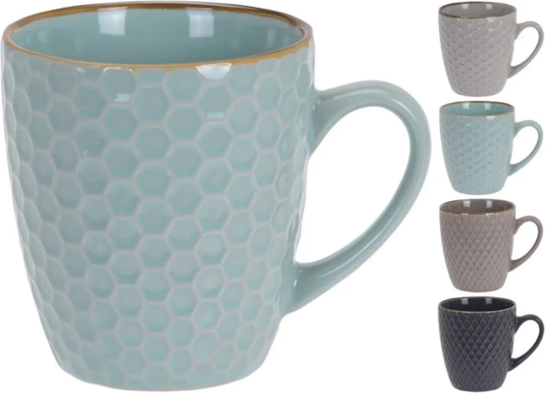 Excellent Houseware Stoneware Koffiebekers