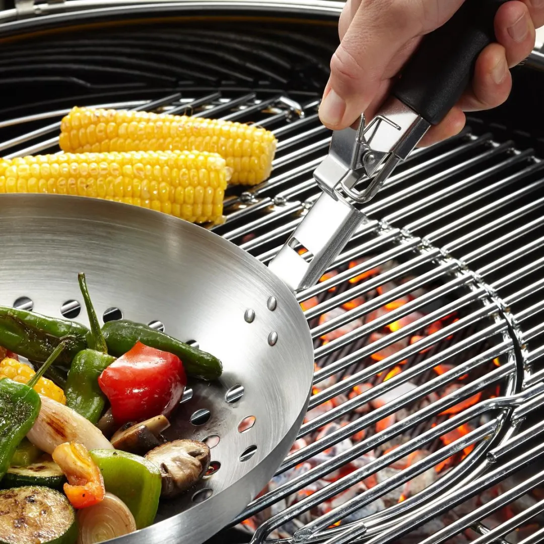 GEFU BBQ Groentewok 28cm - 1.5L - Zilver