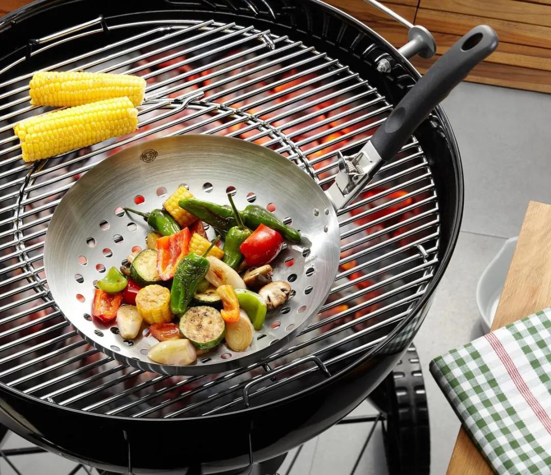GEFU BBQ Groentewok 28cm - 1.5L - Zilver
