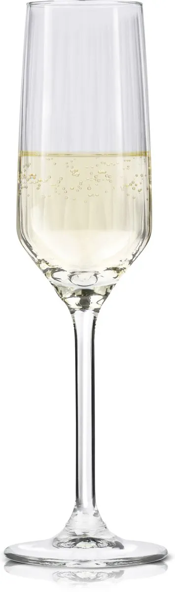 Alpina Champagneglazen Set 4 Stuks - 22cl - Transparant