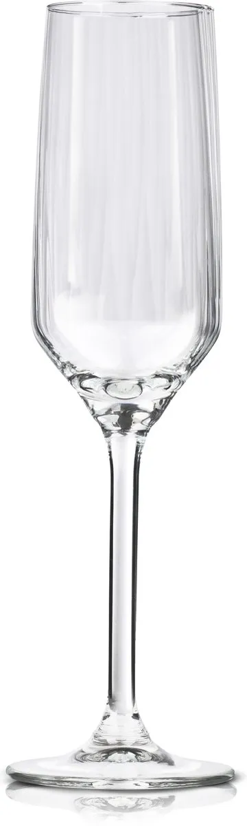 Alpina Champagneglazen Set 4 Stuks - 22cl - Transparant
