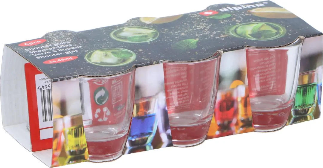 Alpina Shotglazen 18 Stuks