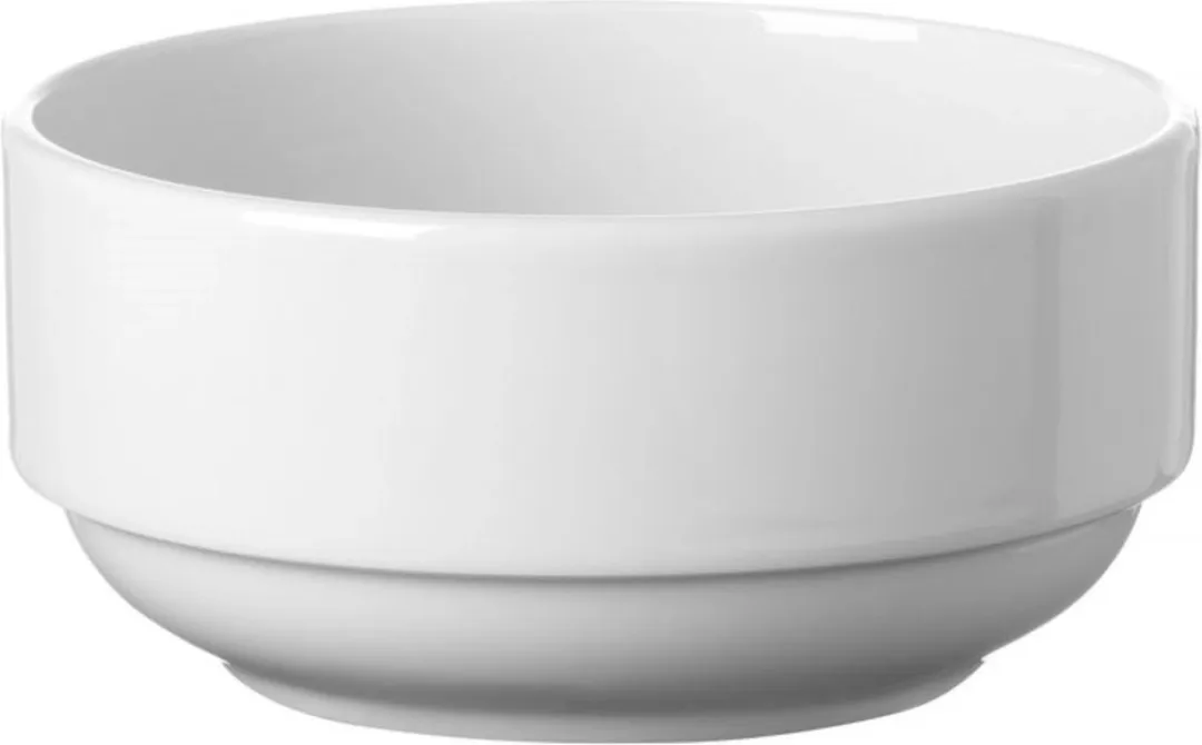 HENDI 209510 Saladeschaal - ⌀14cm - Wit Hotelporselein