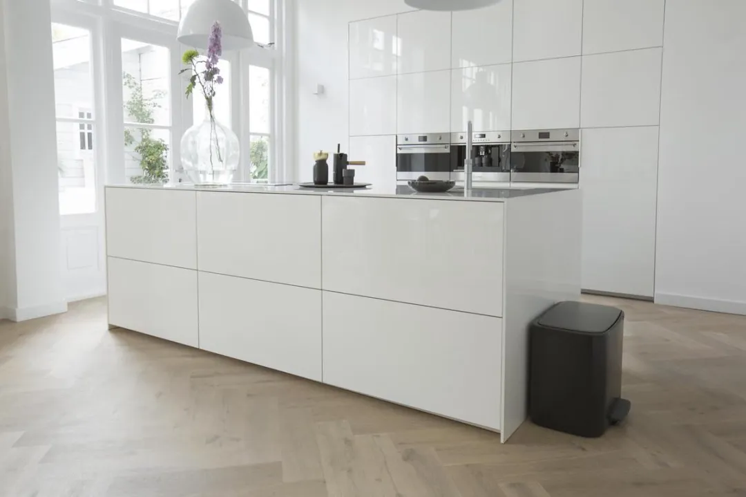 Brabantia Bo Prullenbak 36L - 1 Vak Matt Black