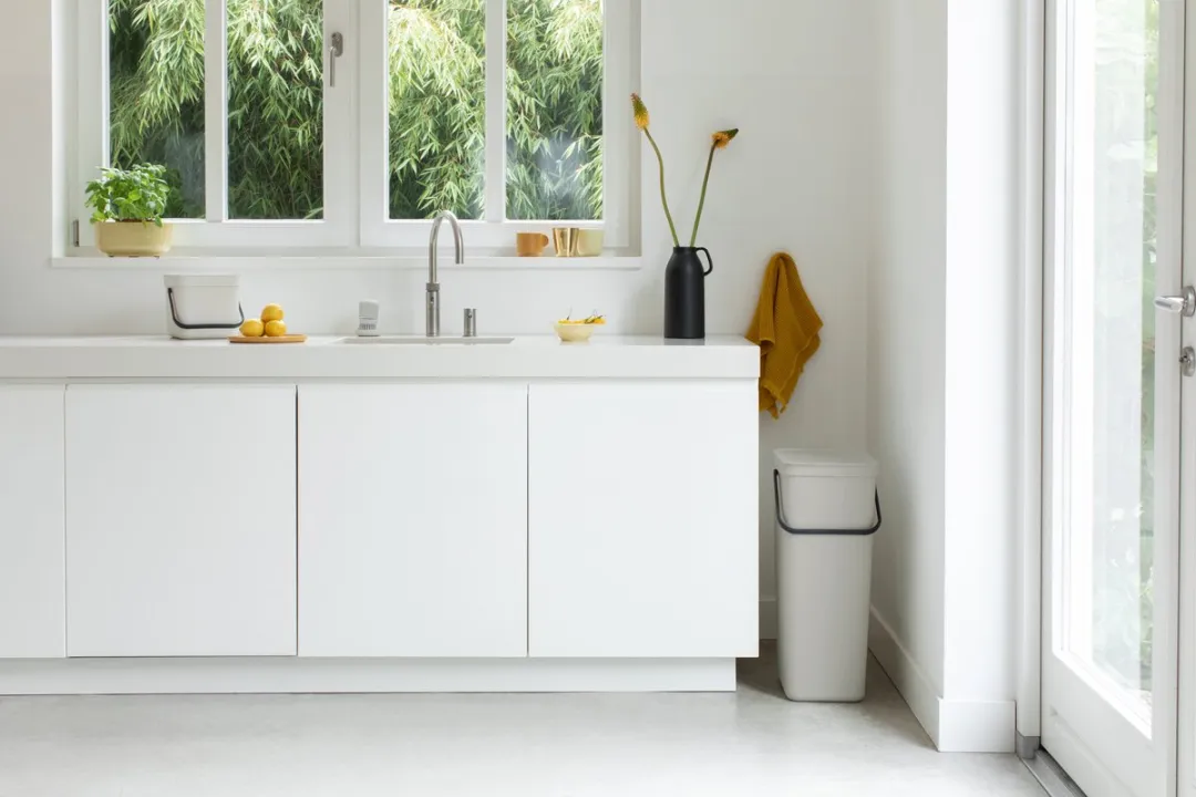 Brabantia Sort & Go Prullenbak 6L - Light Grey