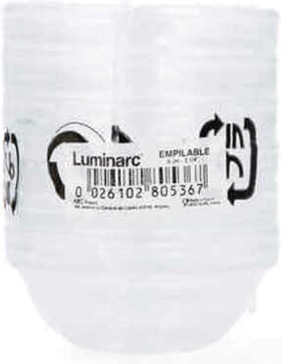 Luminarc Apilbaar Glas Ø6cm - 6 Stuks