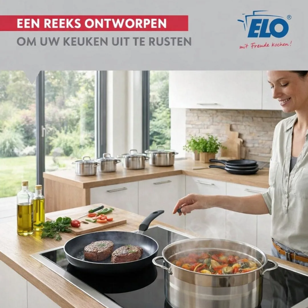 Fackelmann Elo Prima Keukengerei Set 6-delig - Roestvrij staal