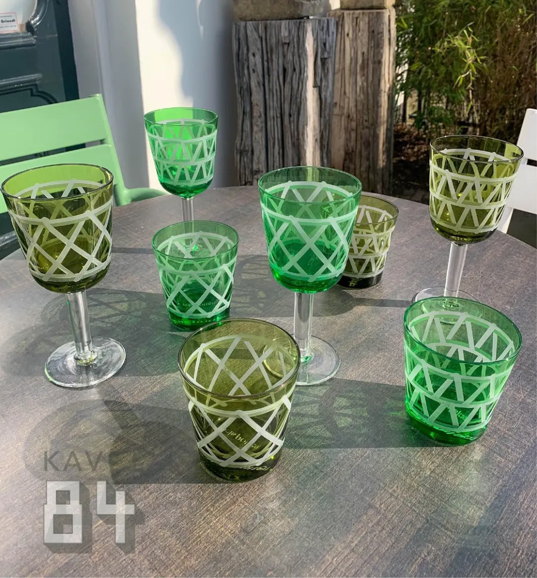 Pols Potten- Drinkglas - Tie Up- Set/4