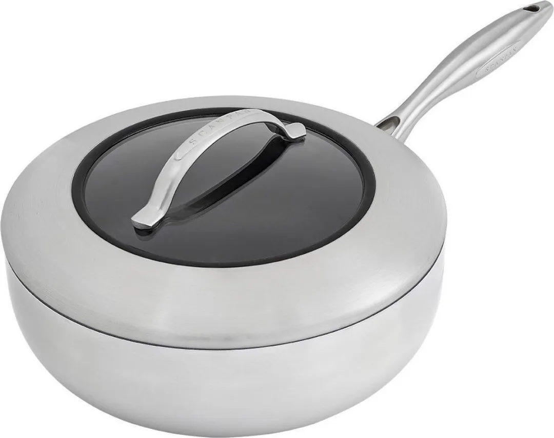 Scanpan CTX Sauteerpan 26cm - 3.7L - Mat Rvs - afbeelding 4 van 4