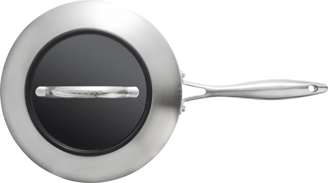 Scanpan CTX Sauteerpan 26cm - 3.7L - Mat Rvs - afbeelding 2 van 4