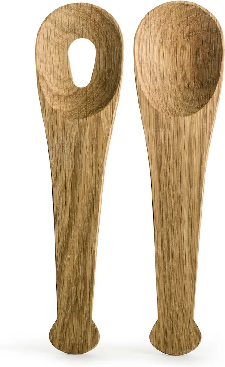 Sagaform Saladebestek 5017867 - 2 Stuks - Bruin