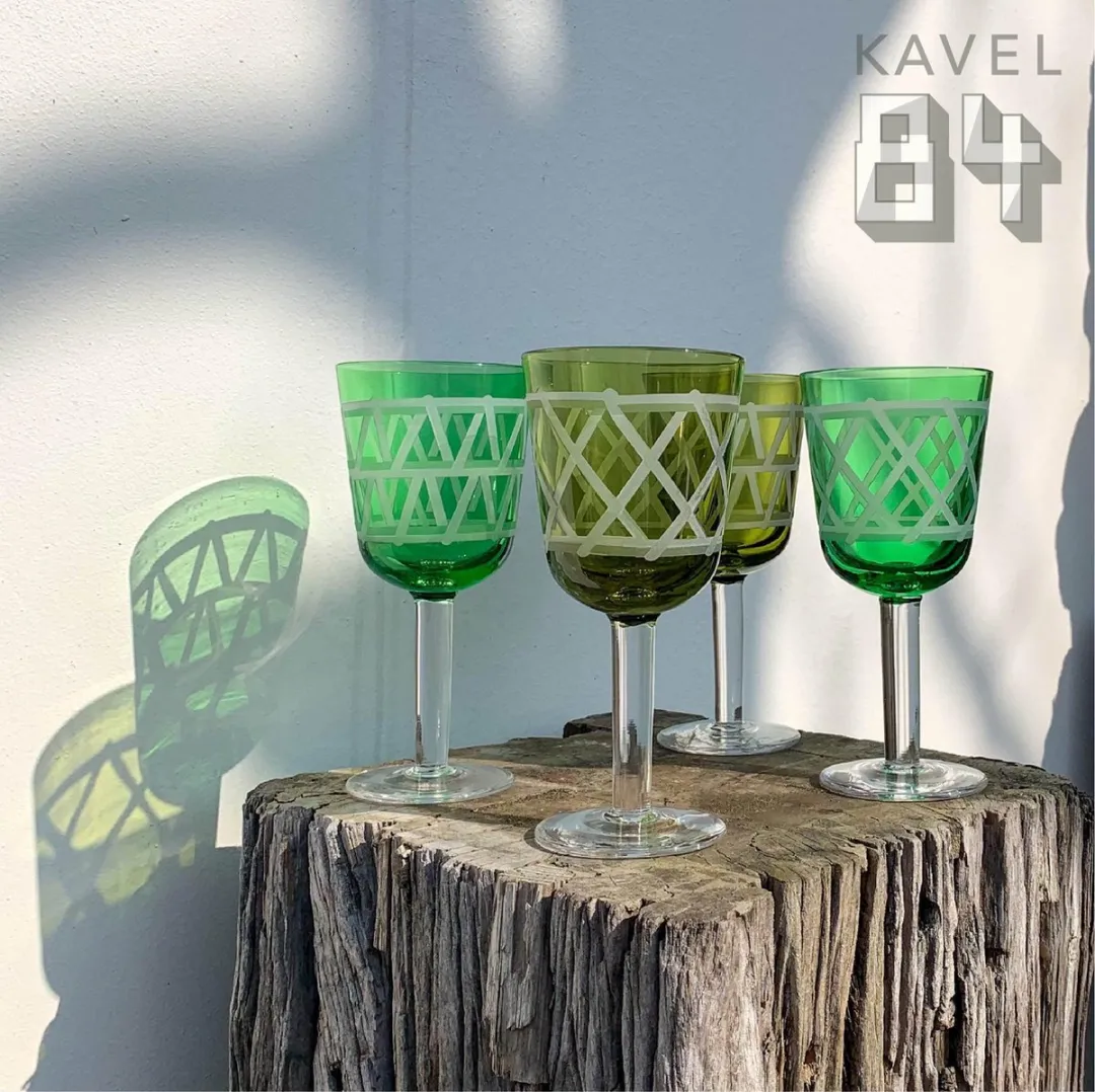 Pols Potten- Wijnglas- Tie Up- Set/4