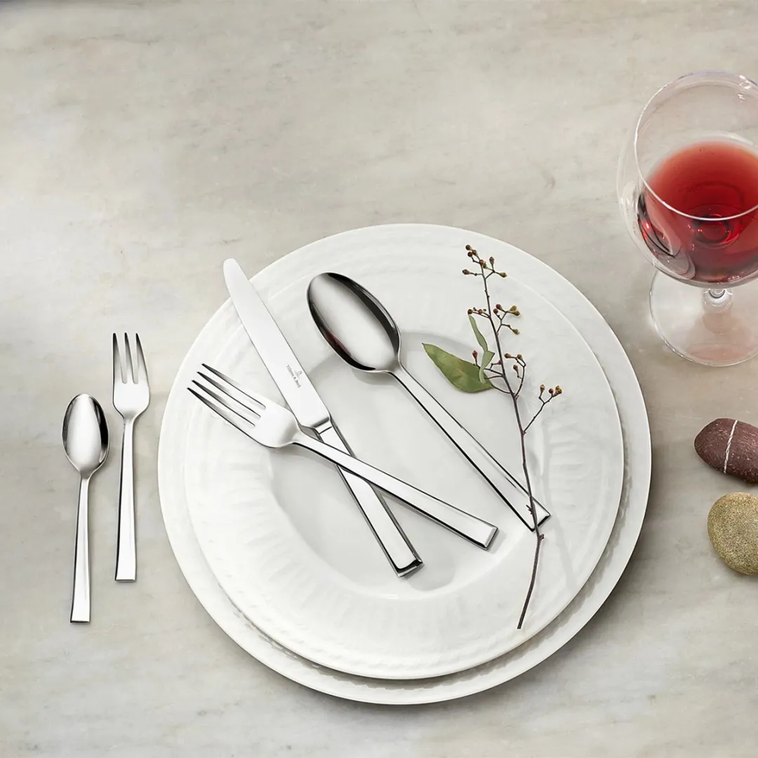 Villeroy & Boch Victor Bestekcassette 30-delig - Zilver
