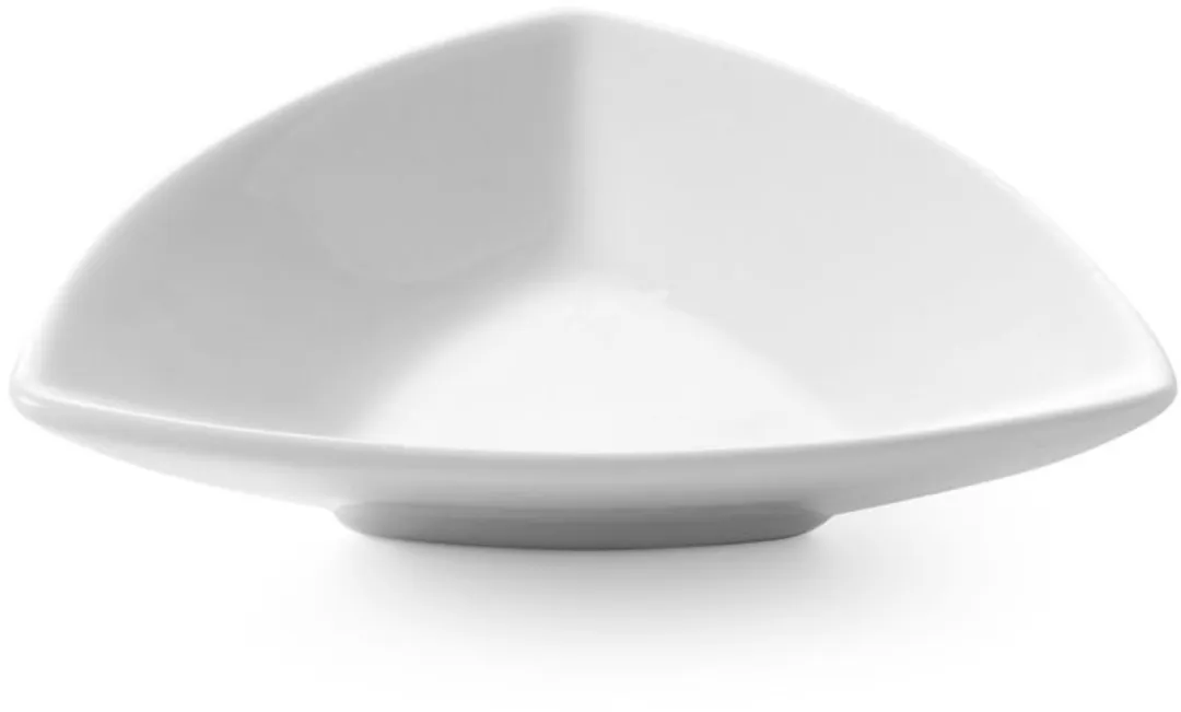 Hendi Triangolo Tapasschaaltjes Porselein 100x100x25mm - 6 Stuks