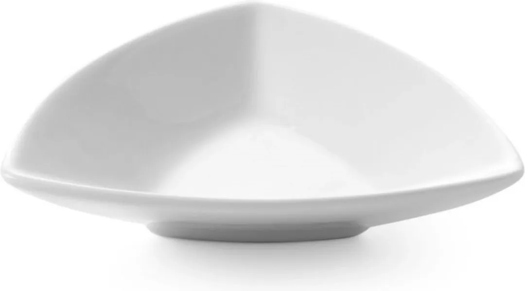 Hendi Triangolo Tapasschaaltjes Porselein 100x100x25mm