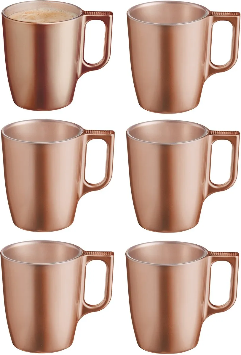 Luminarc Monaco Koffiemok - 250ml - Lichtbruin
