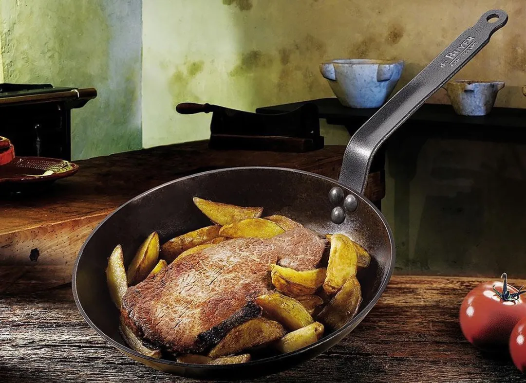DeBuyer Mineral B Grillpan 26cm - Plaatstaal
