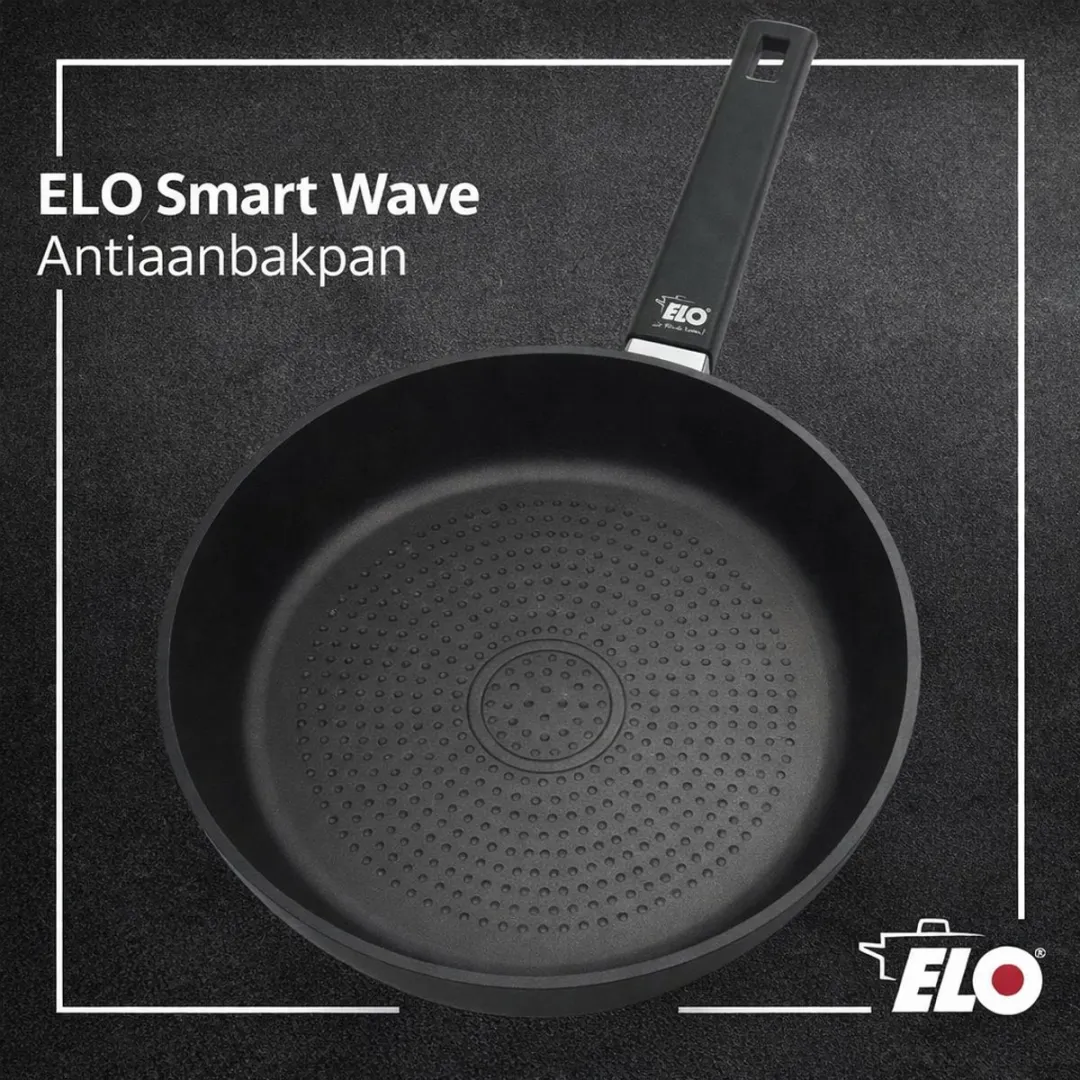 Fackelmann Elo 7532826 Koekenpan 28cm - Anti-aanbak - Zwart