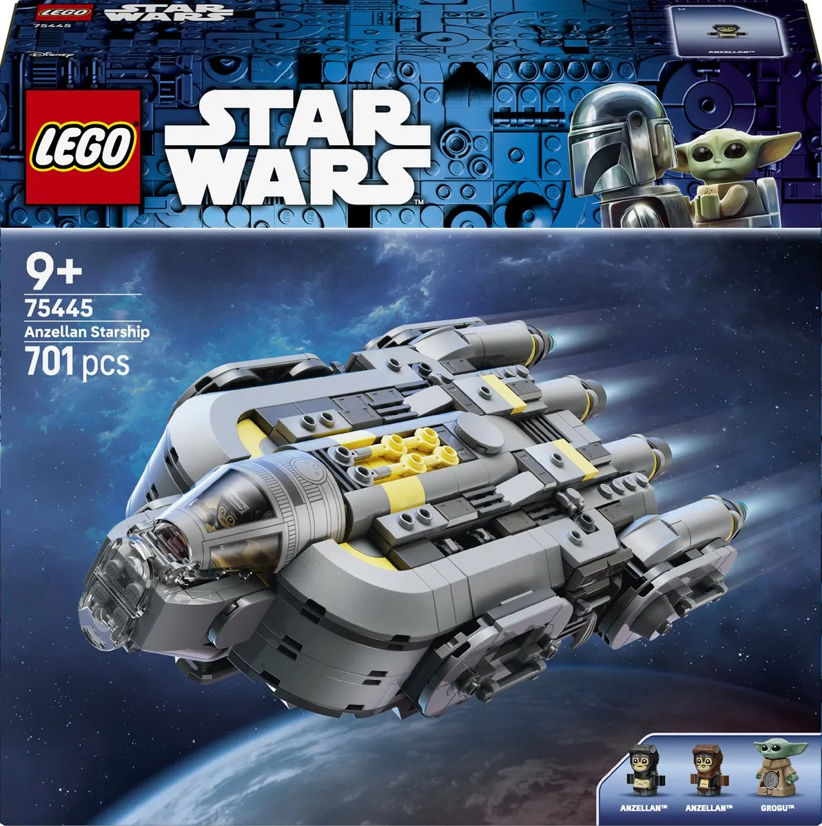 LEGO Star Wars Anzellan Starship 75445 - 701 Stukken