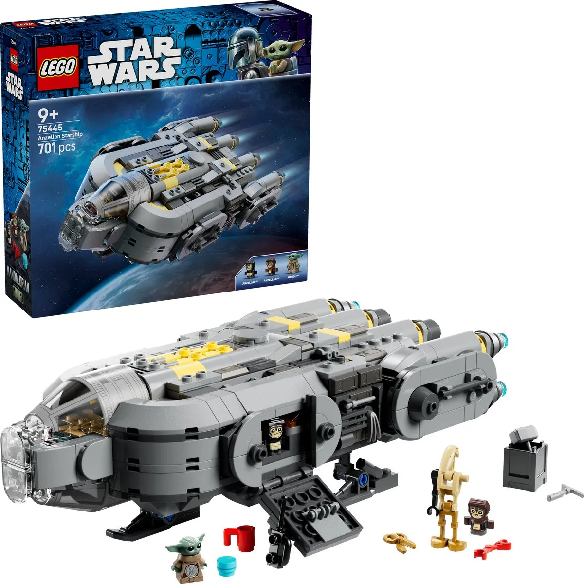 LEGO Star Wars Anzellan Starship 75445 - 701 Stukken