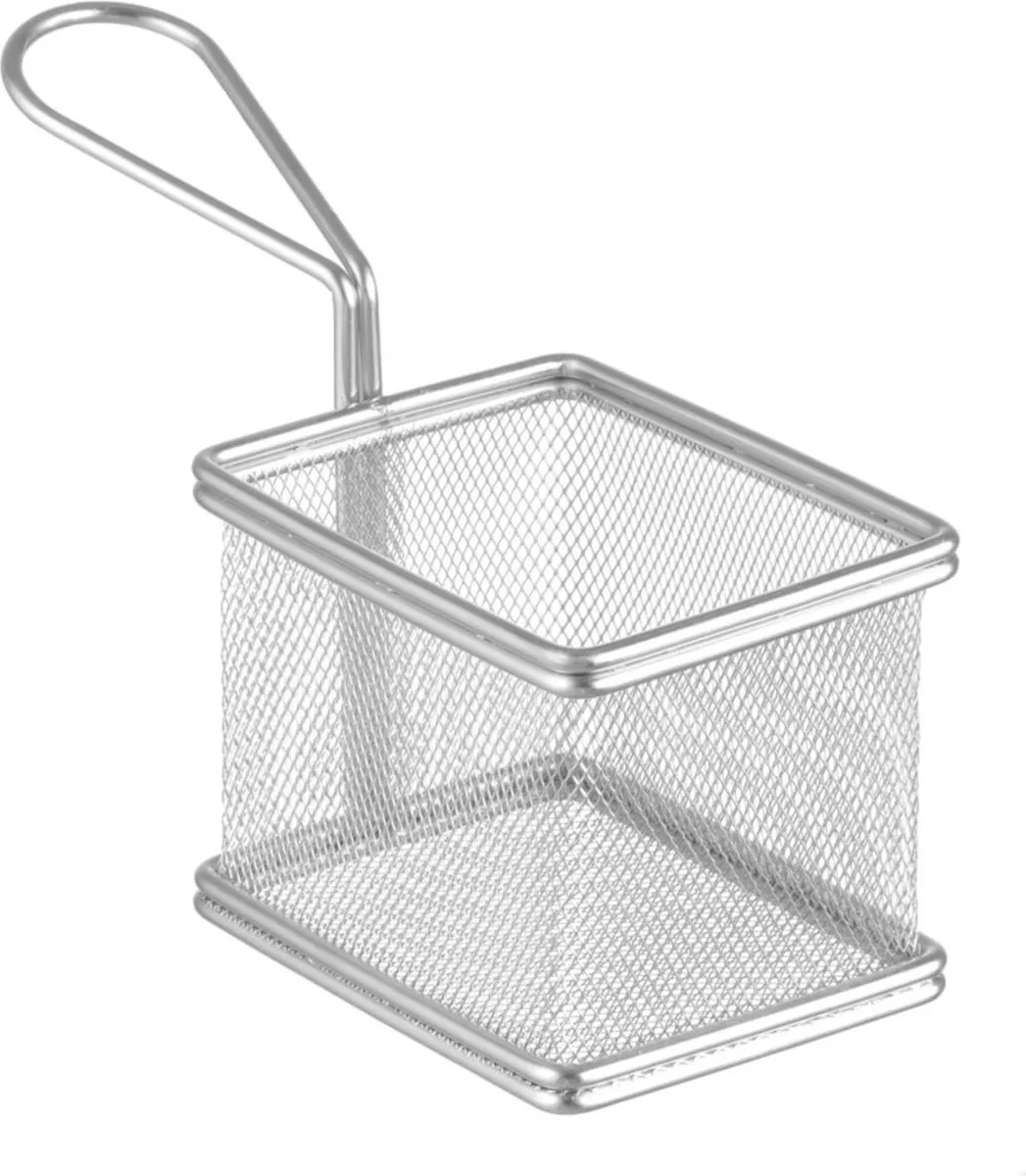 HENDI Mini Frietmandje RVS 10x8x6,5cm