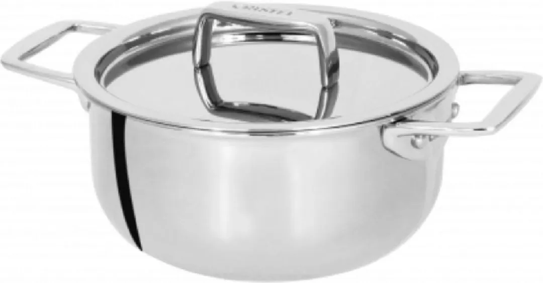 Cristel Castel’Pro Fixe steelpan + deksel F10CPF
