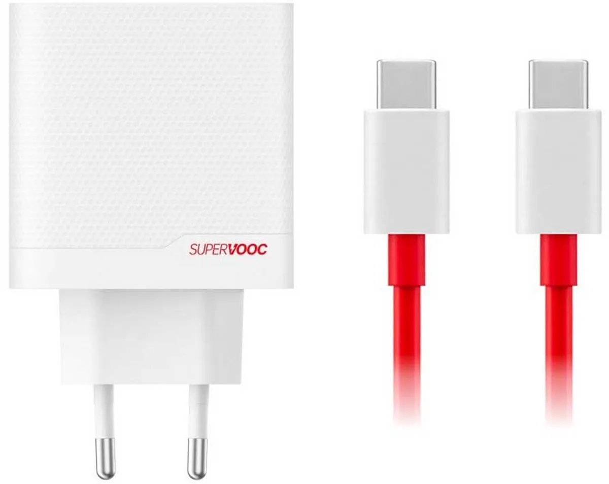 OnePlus SUPERVOOC 80W Dual Ports GaN Power Adapter