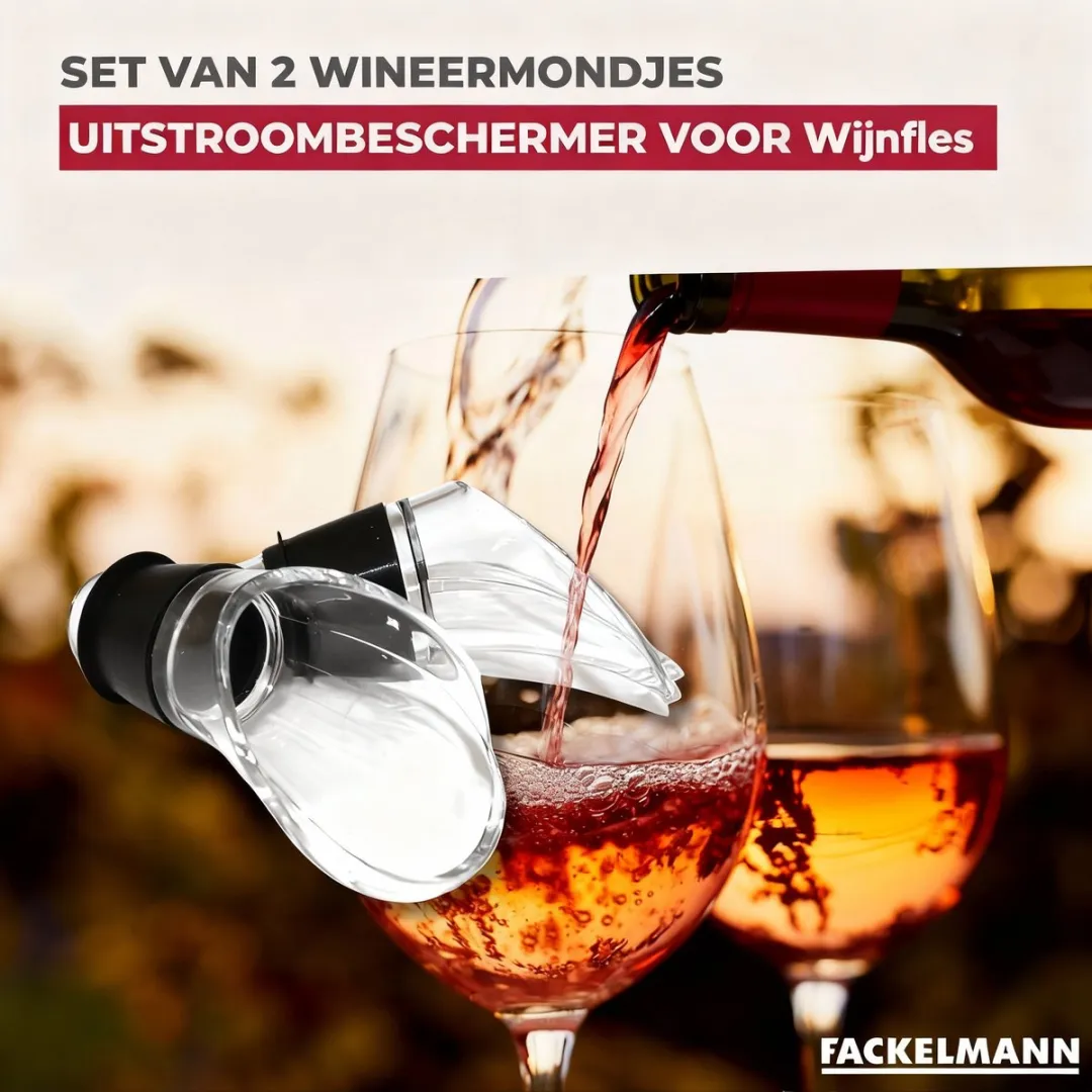 Fackelmann 49579 Schenktuiten Set - 2 Stuks - 5,7cm - afbeelding 6 van 6
