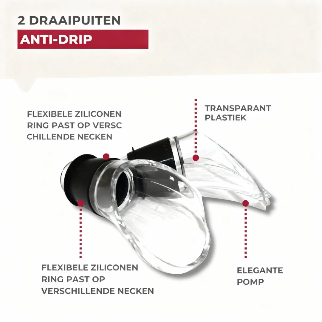 Fackelmann 49579 Schenktuiten Set - 2 Stuks - 5,7cm