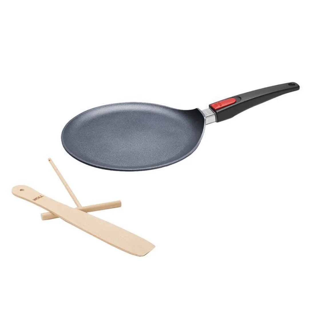 Woll Diamond Lite Crepe-/Pannenkoekenpan 26cm - Grijs