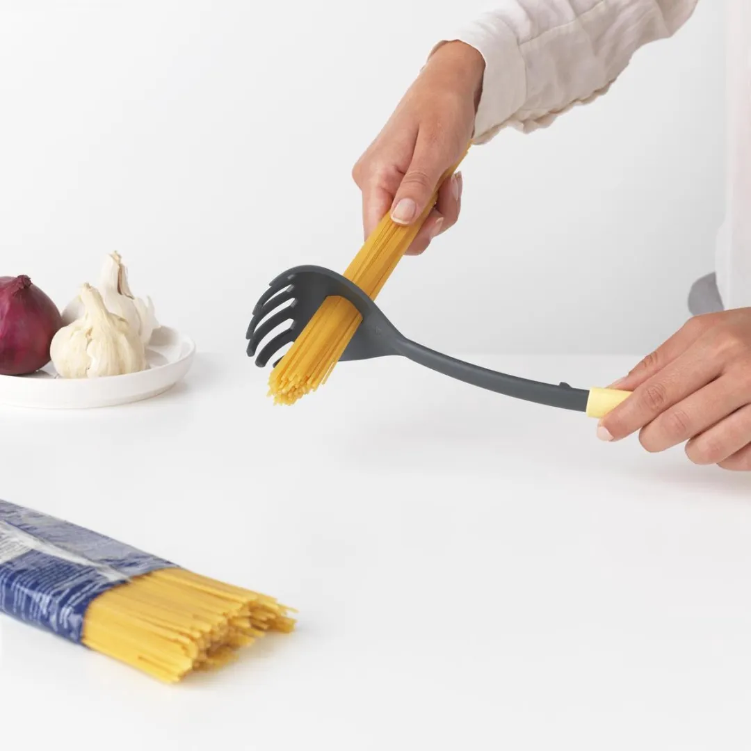 Brabantia Tasty+ Spaghettilepel & Maatje 122705 - Vanilla Yellow