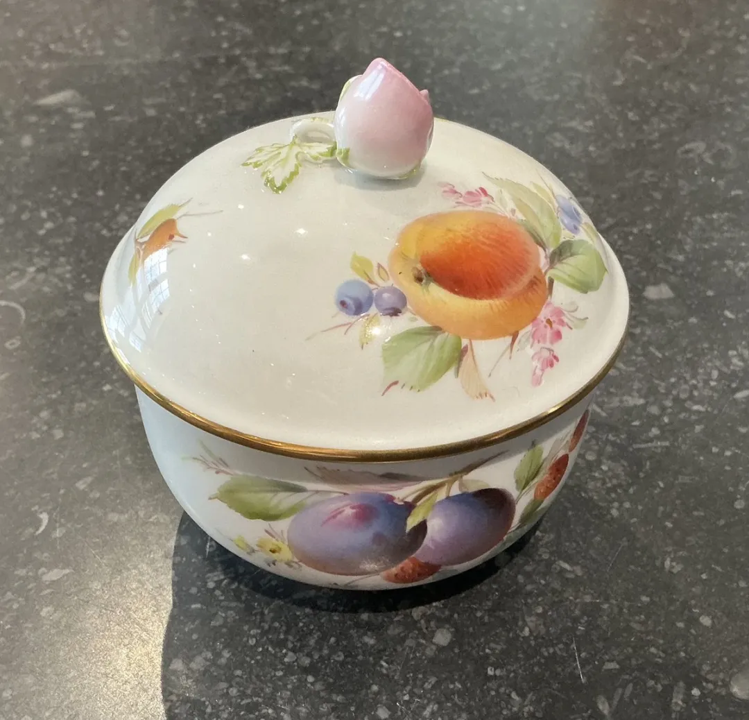 Meissen Suikerpot met deksel New Cutout
