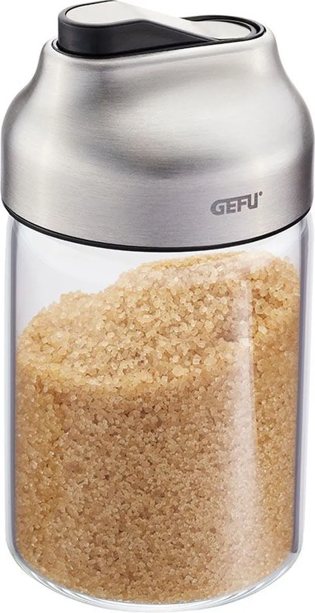 GEFU KIPPO Melk- of Suikerdoseerder - Transparant/RVS - afbeelding 6 van 6