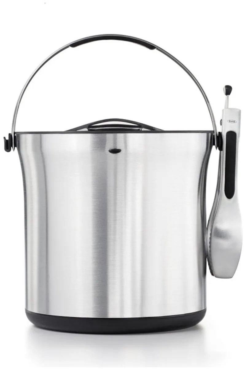 OXO IJsemmer SteeL met tang 4L
