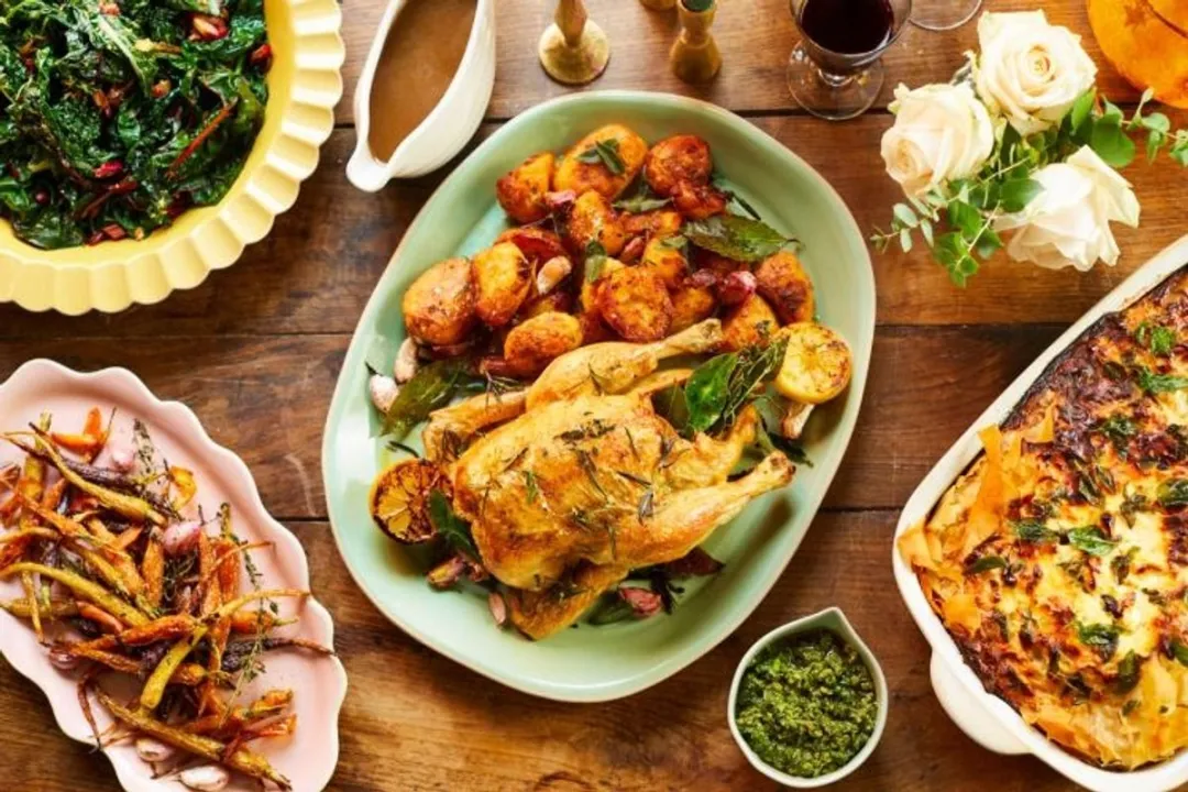 Jamie Oliver Feast Platter Serveerschaal - Groen 41x33cm - afbeelding 6 van 6