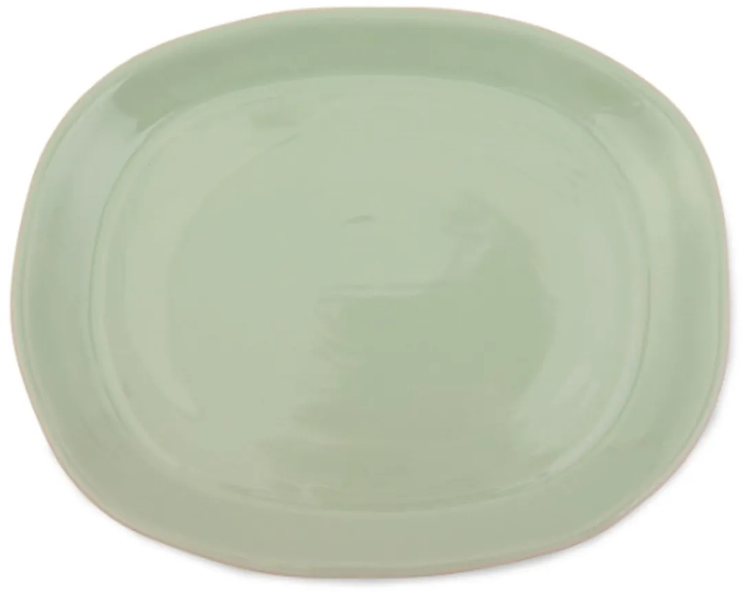 Feast Platter Serveerschaal, Serveerbord, Keramiek, Groen, 41 x 33 x 4 cm - Jamie Oliver | Big Love