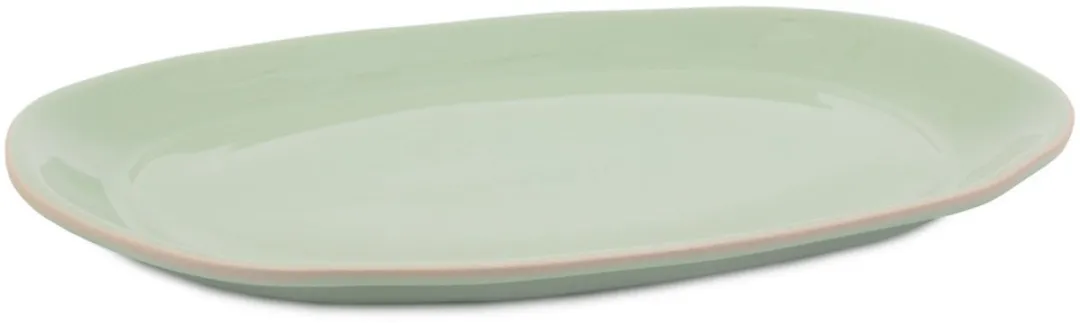 Feast Platter Serveerschaal, Serveerbord, Keramiek, Groen, 41 x 33 x 4 cm - Jamie Oliver | Big Love