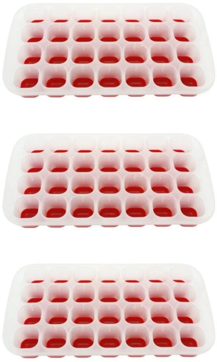Fackelmann IJsblokjesbakjes Set 3 Stuks