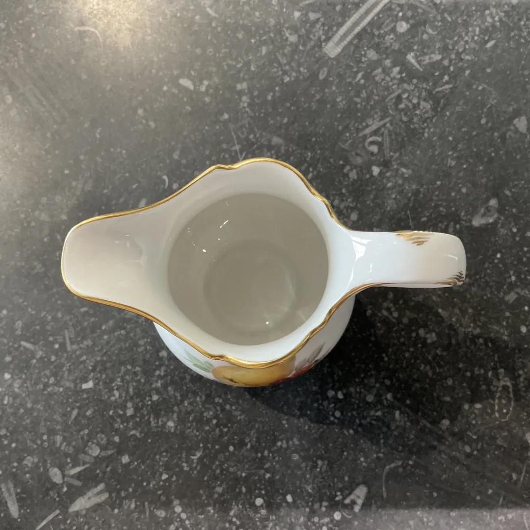 Meissen 2 Vruchten Melkkan New Cutout - 120ml - Veelkleurig