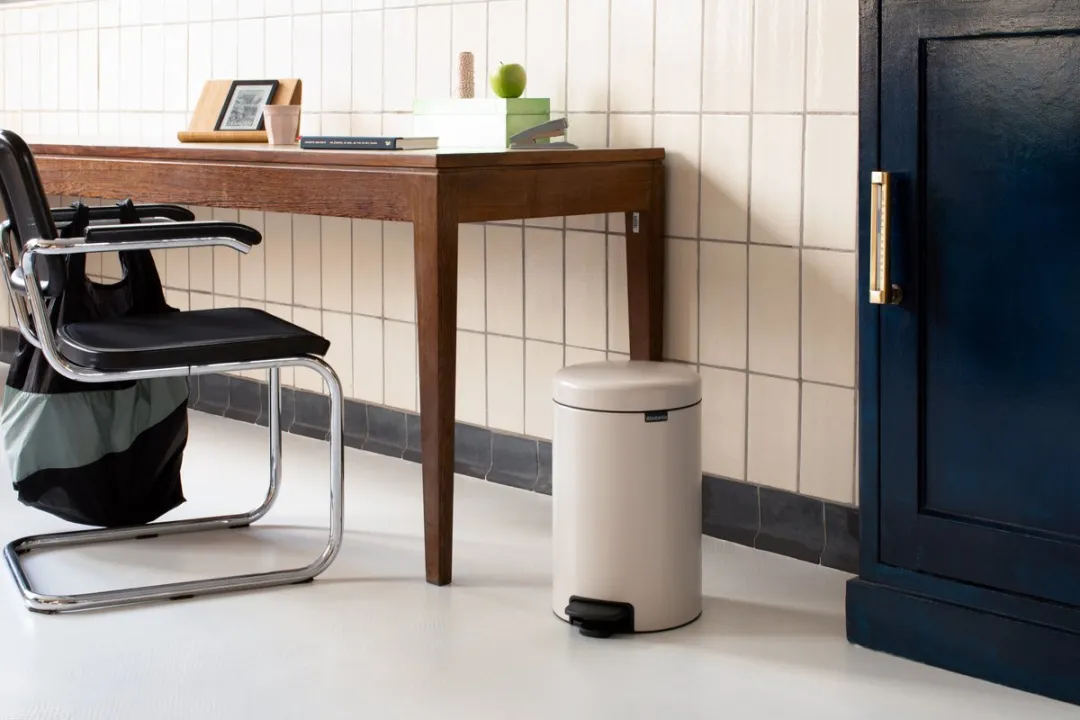 Brabantia NewIcon Prullenbak 12L - Soft Beige