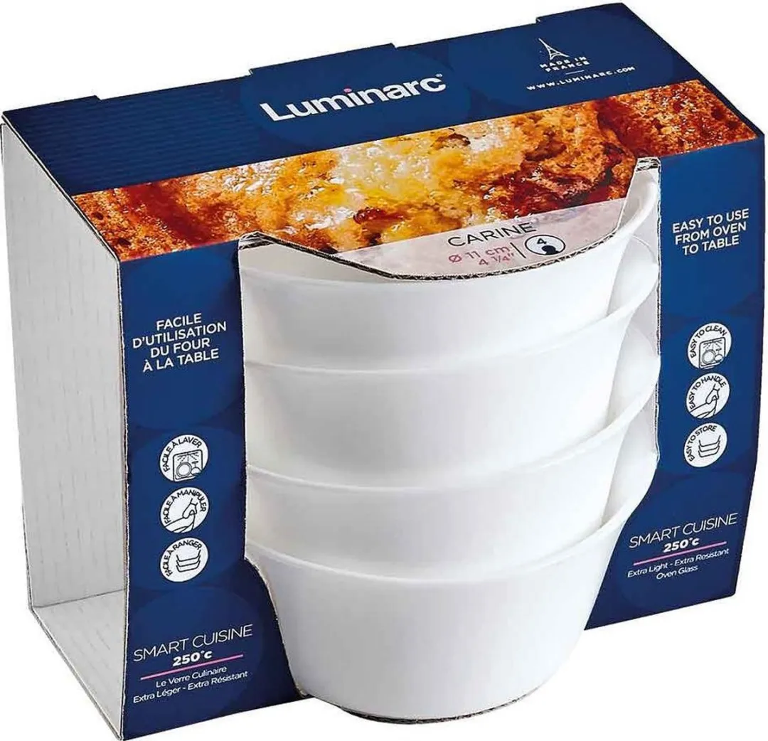 Luminarc Smart Cuisine Crème Brûlée 11cm - Set van 4 - afbeelding 5 van 5