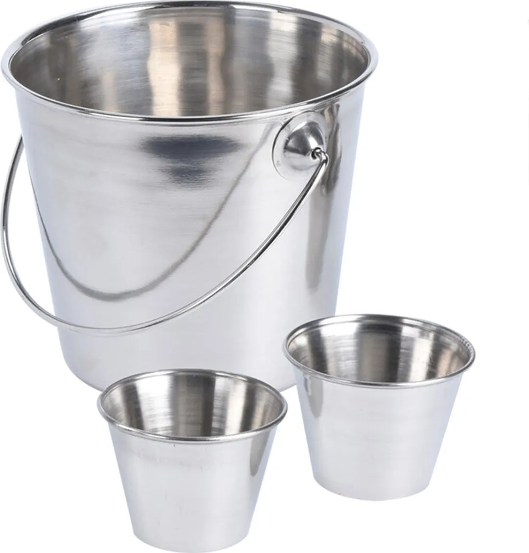 Excellent Houseware Frietbakset 18-delig RVS