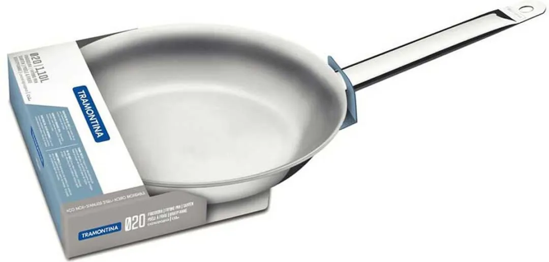 Tramontina Professioneel 1.10l 20 Cm Rvs Koekenpan Zilver