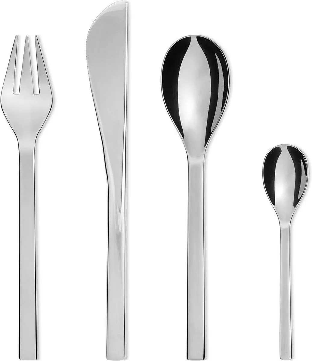 Alessi Bestekset AJM22S24M - 24-delig - Zilver