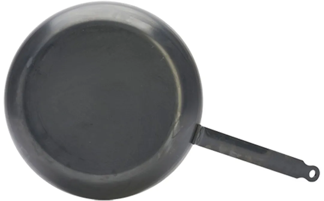 DeBuyer Hapjespan Ø28cm - Plaatstaal - Zwart