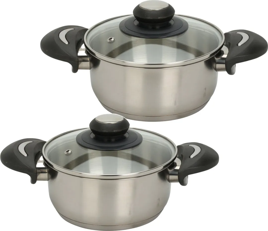 Excellent Houseware Kookpannen Set 2-delig