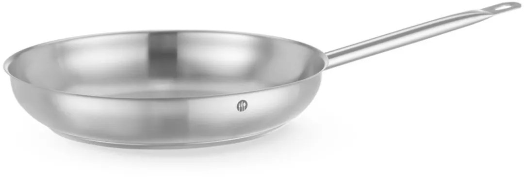 HENDI Koekenpan 3,6L Ø320mm - Gesloten Sandwichbodem - Zilver
