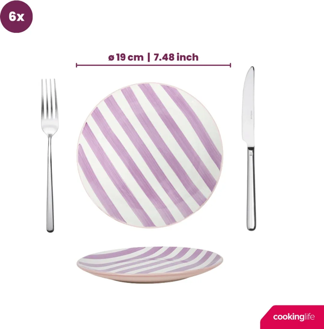 Cookinglife Serviesset Spring Vibes 18-delig - 6 Personen